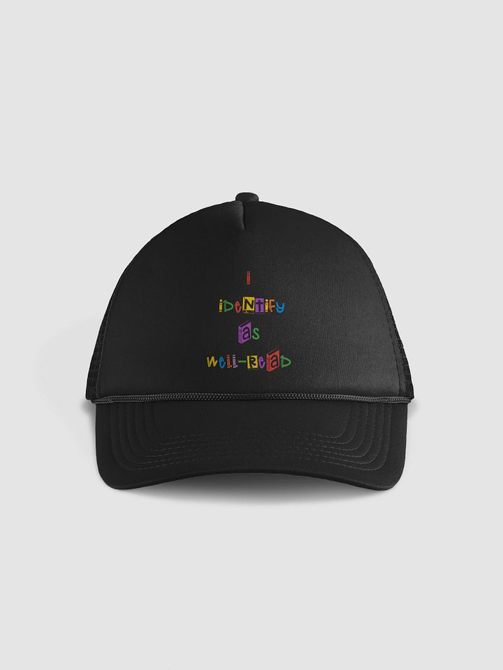 I Identify As Well-Read Trucker Hat product image (2)