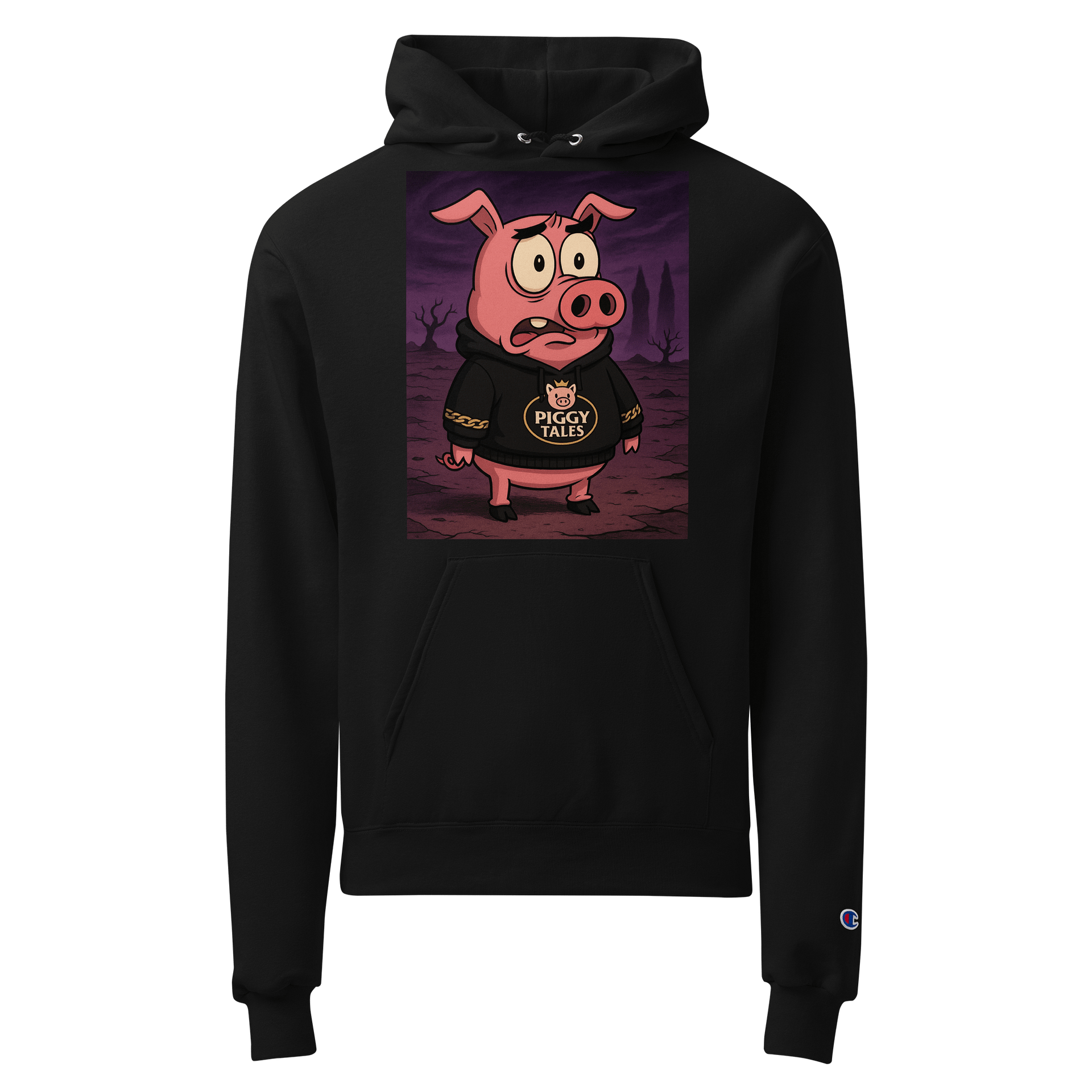 Cowardly Piggy Hoodie product image (1)