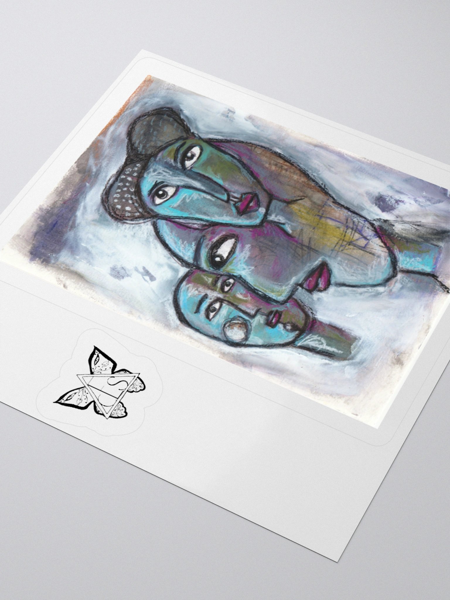 The Voices in my Head Art Sticker product image (3)