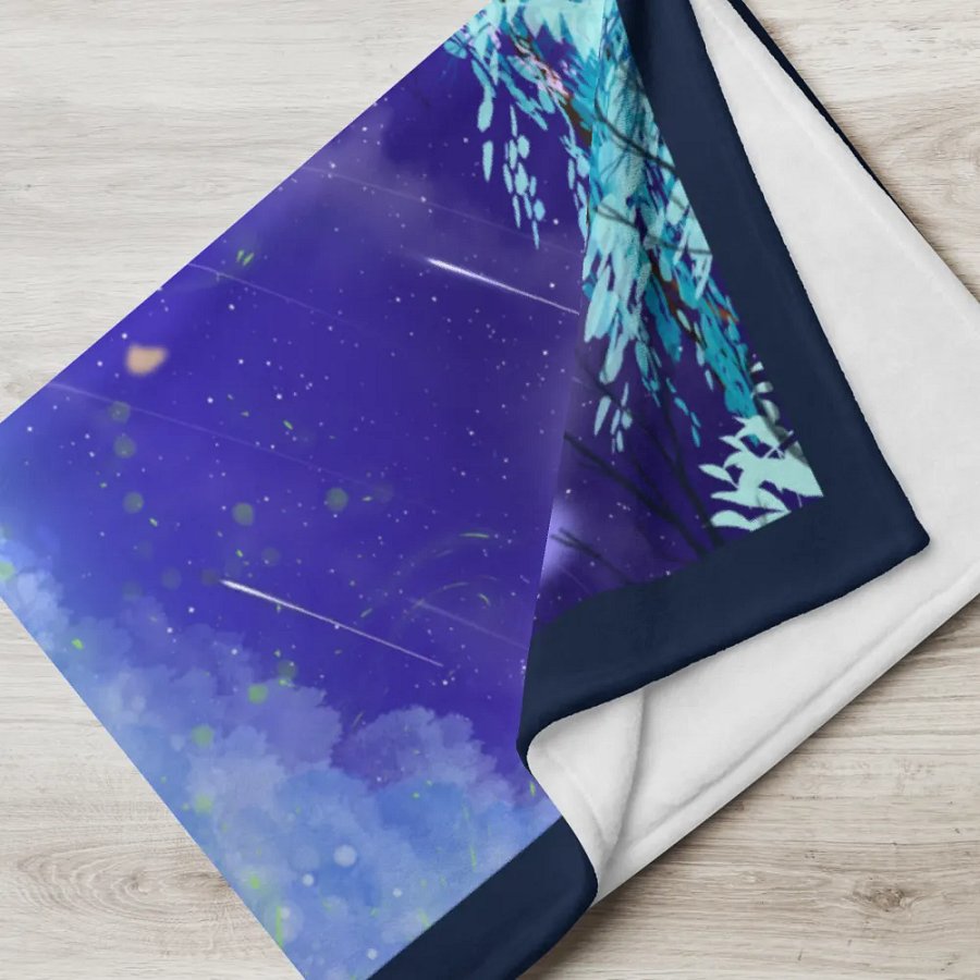 Reading Whovie 60″ × 80″ Blanket product image (5)