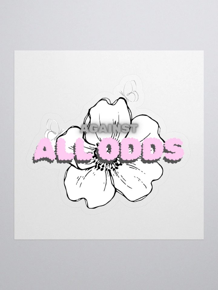 Floral Resilience Kiss Cut Stickers product image (1)