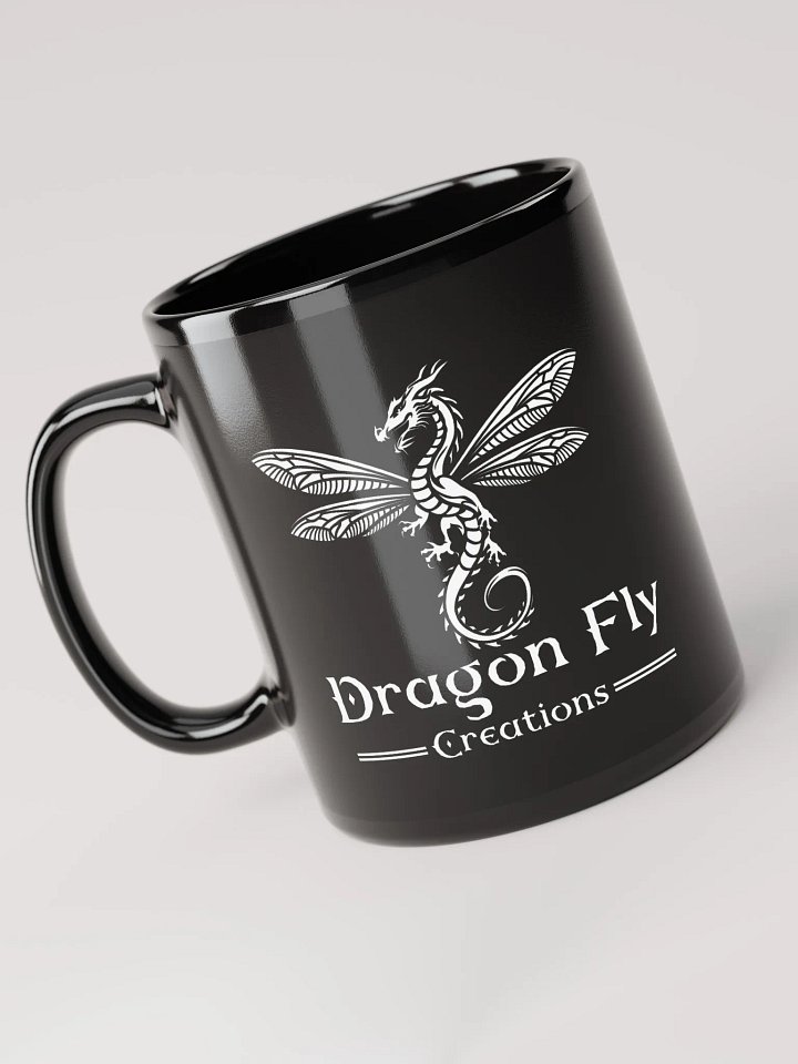 Dragon Fly Creations Black Mug product image (1)