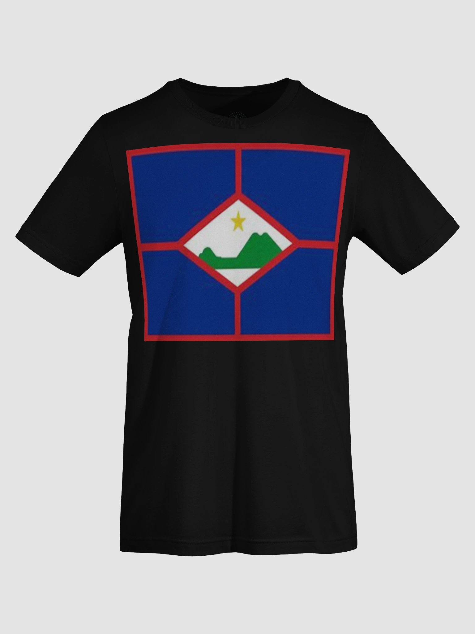 Exclusive Saint Eustatius Flag T-Shirt – Unisex Supersoft Comfort | TDS Music product image (7)