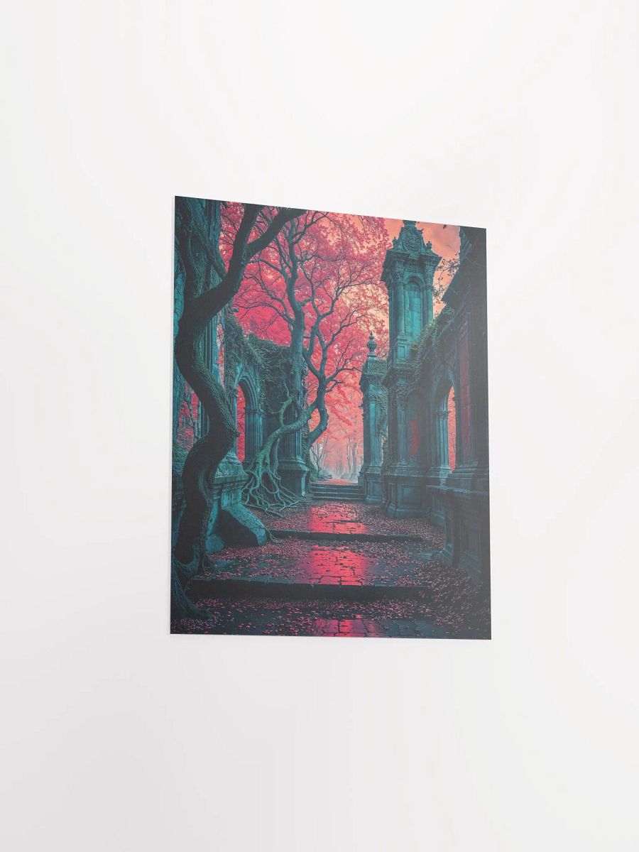 Crimson Ruins Matte Poster product image (20)