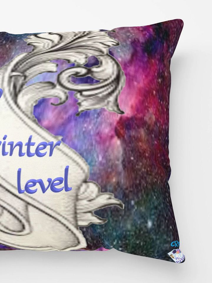 bequemes Kissen mit . ´´ get to my Printer level´´ product image (3)