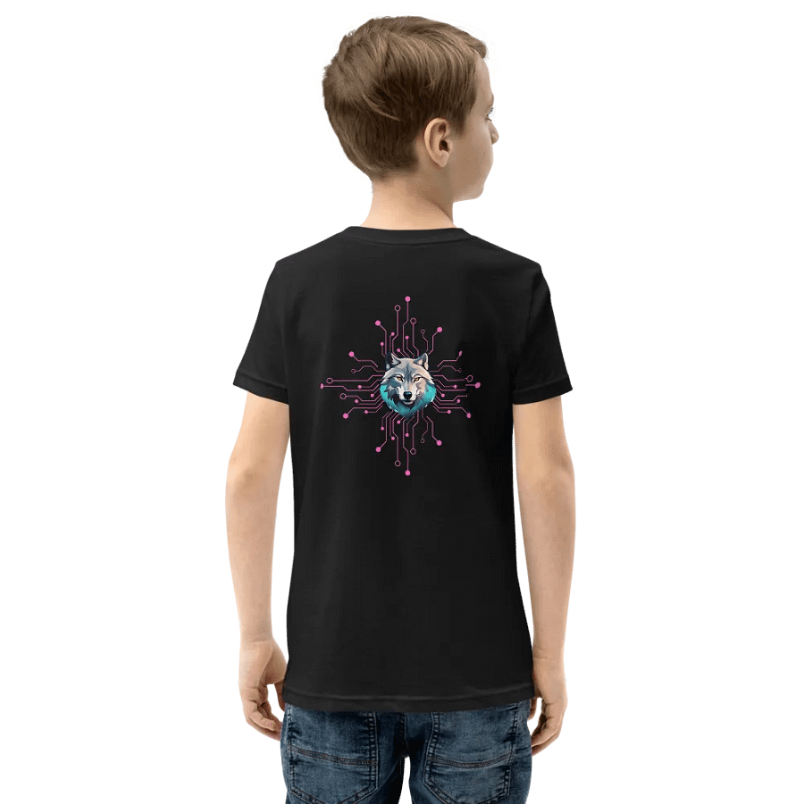 Kid T-shirt flocage rose product image (5)