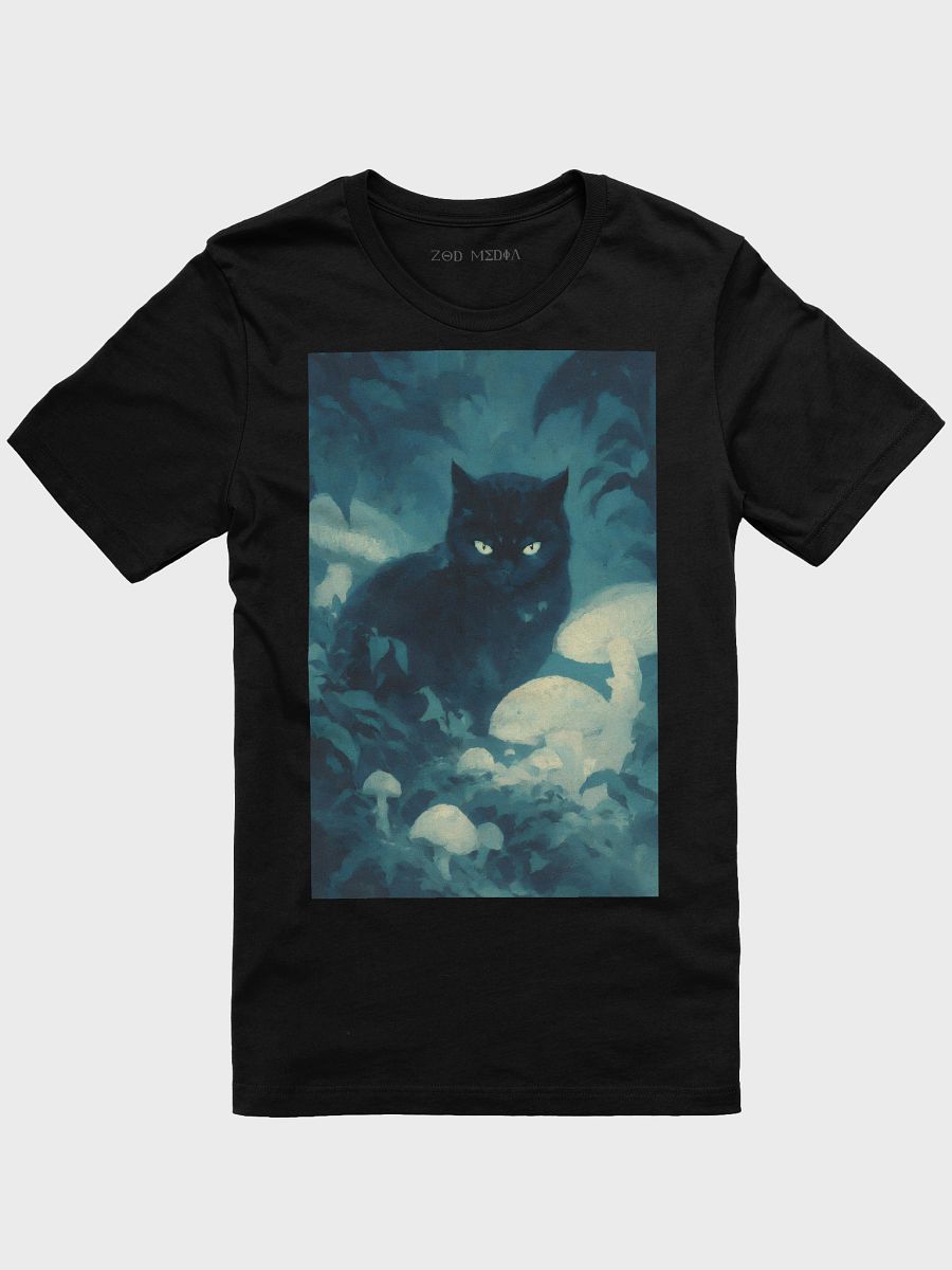 Enchanted Forest Cat T-Shirt product image (1)