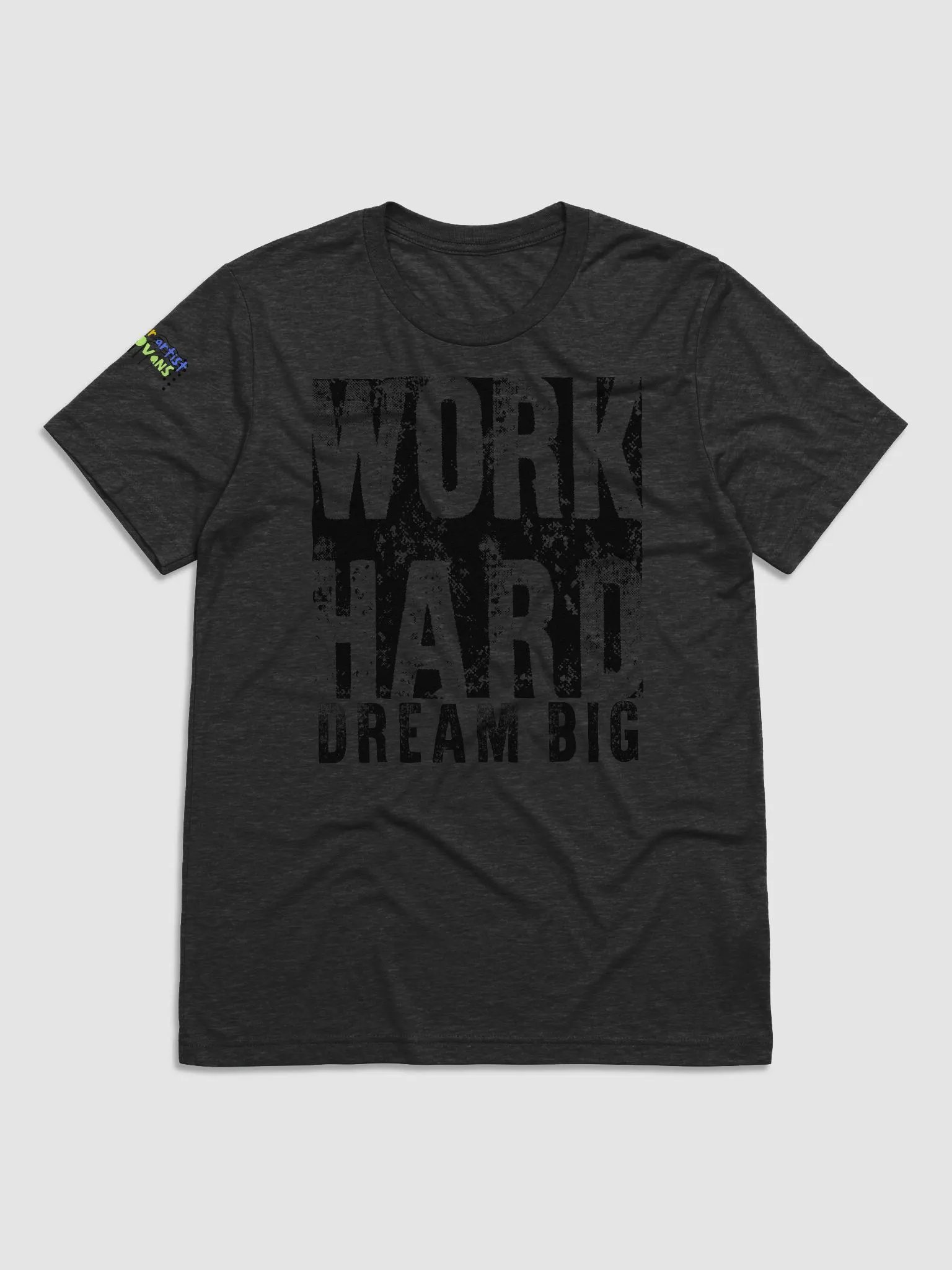 Men's Classic Fit T-Shirt - 'Work Hard Dream Big' Design product image (1)