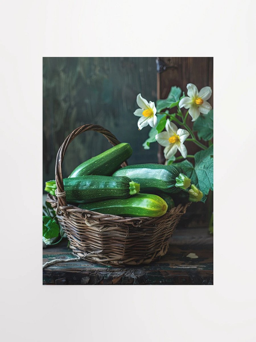 Zucchini & Flowers in Cinematic Style Poster product image (3)