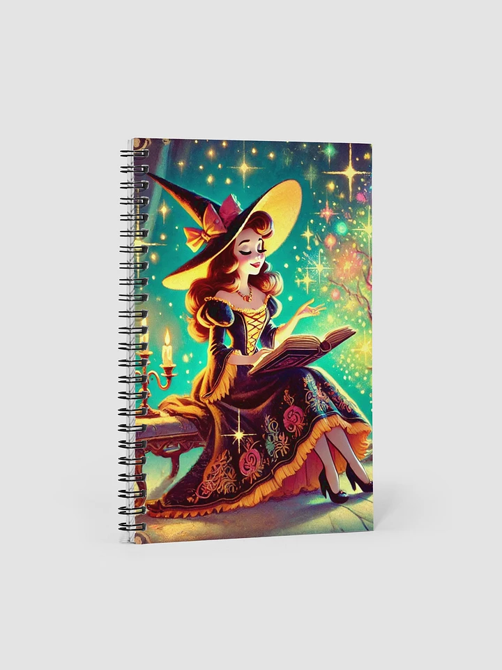 Magical Witch Halloween Spiral Notebook product image (1)