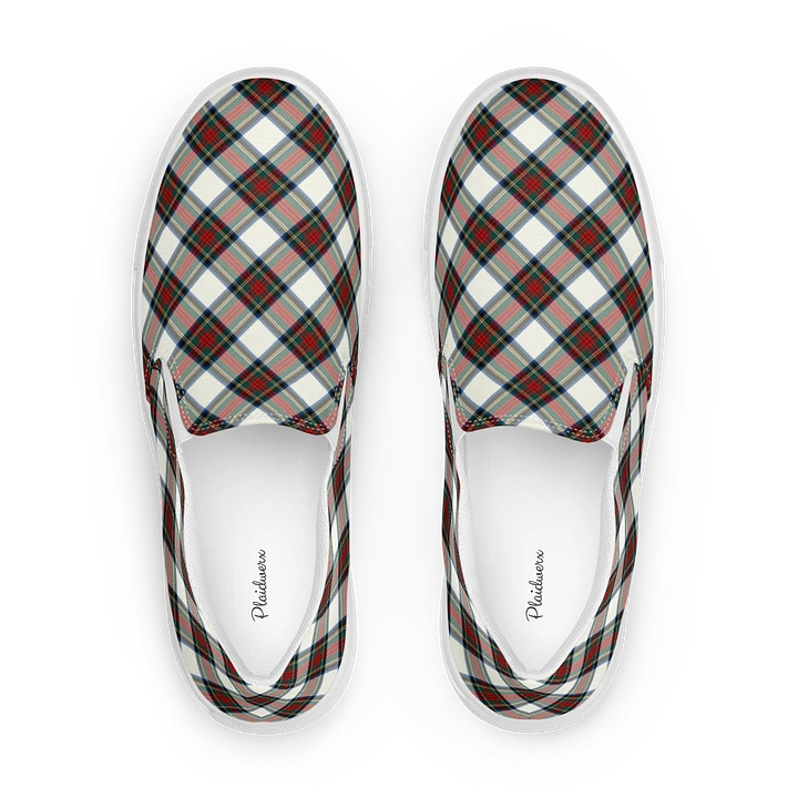 Stewart Dress Tartan Women's Slip-On Shoes product image (1)
