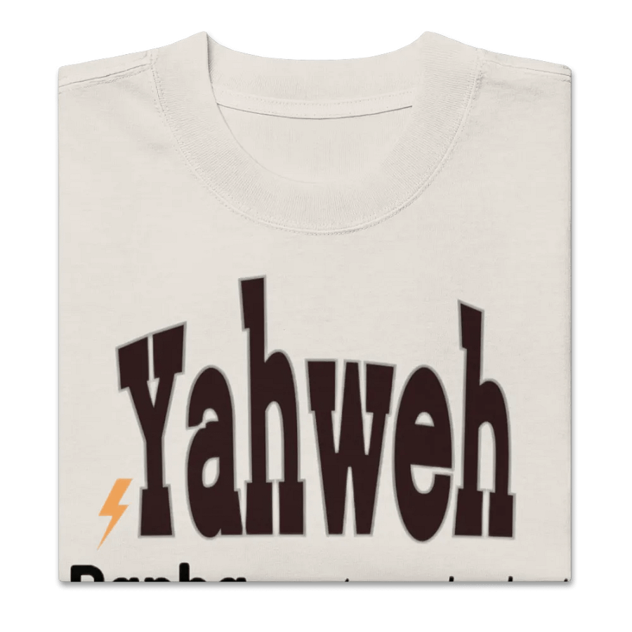 Yaweh Oversize T-Shirt product image (4)