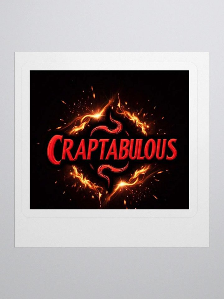 Craptabulous Stickers product image (3)