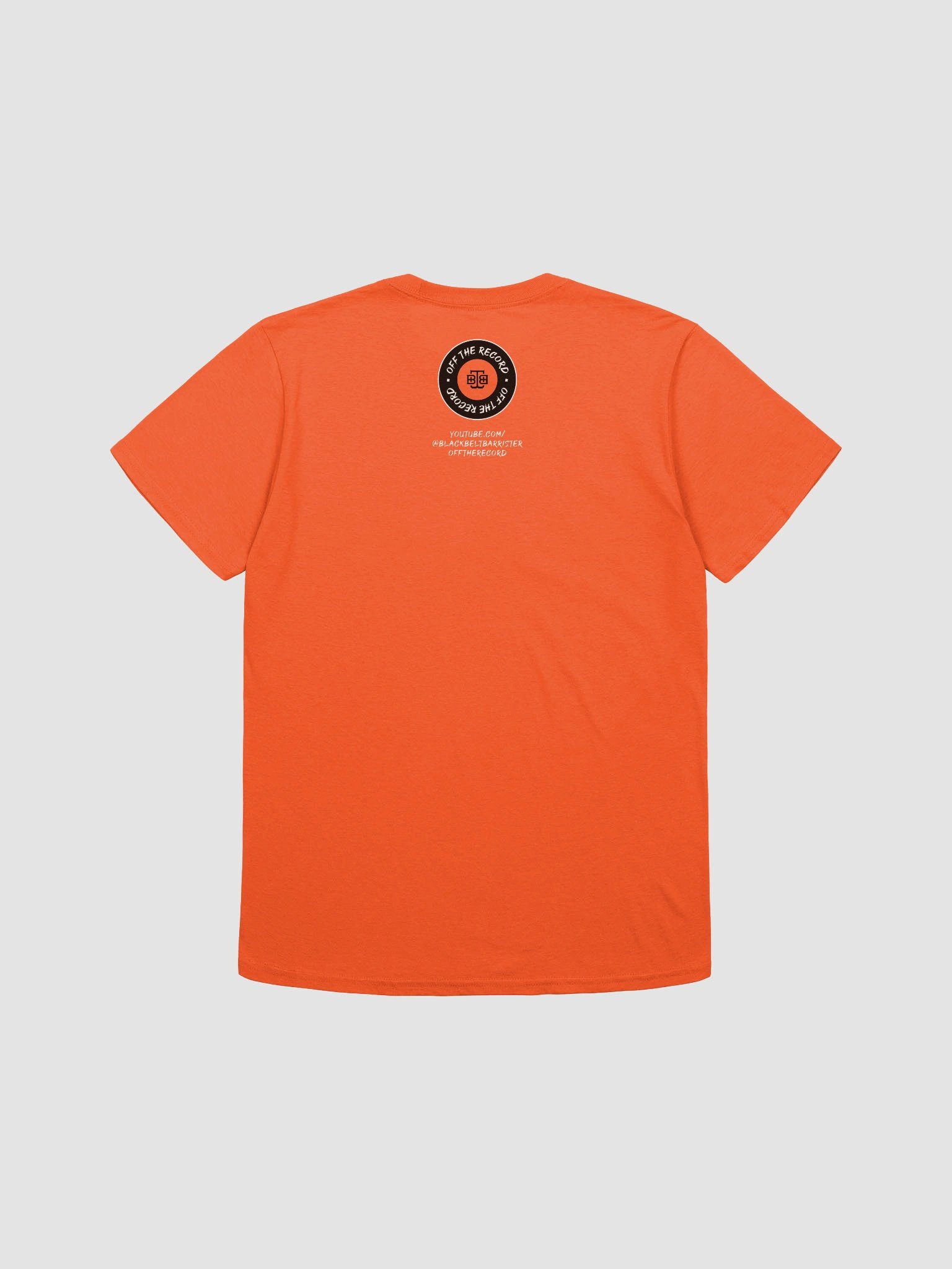 BBB Off the Record Orange T-Shirt product image (2)