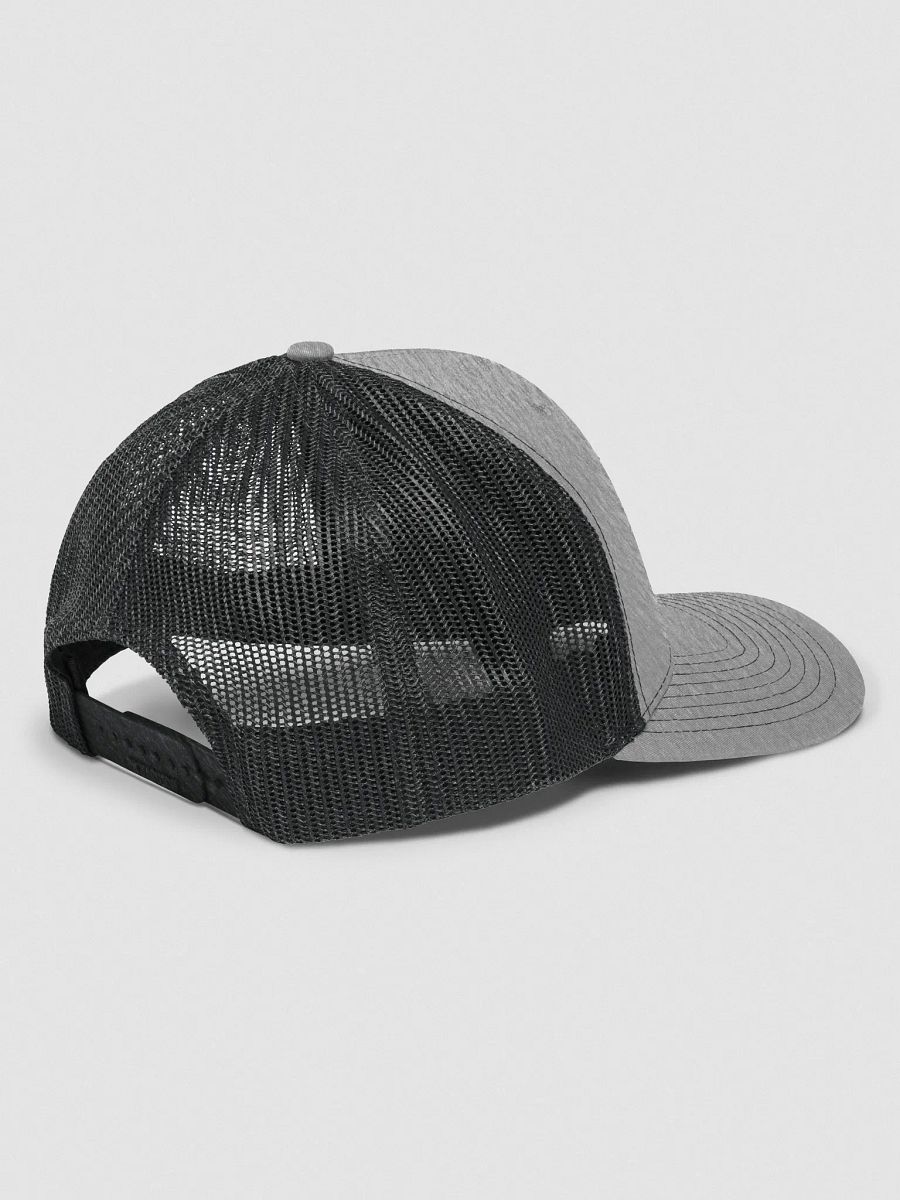 Richardson Trucker Hat - TDS Music Embroidered Cap in Black, Gray, Red, and Green with Mesh Back product image (3)
