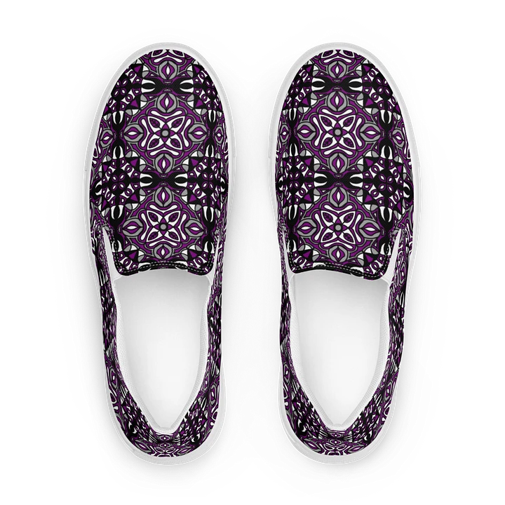 Mens Slip On Canvas - Asexual Abstract product image (1)