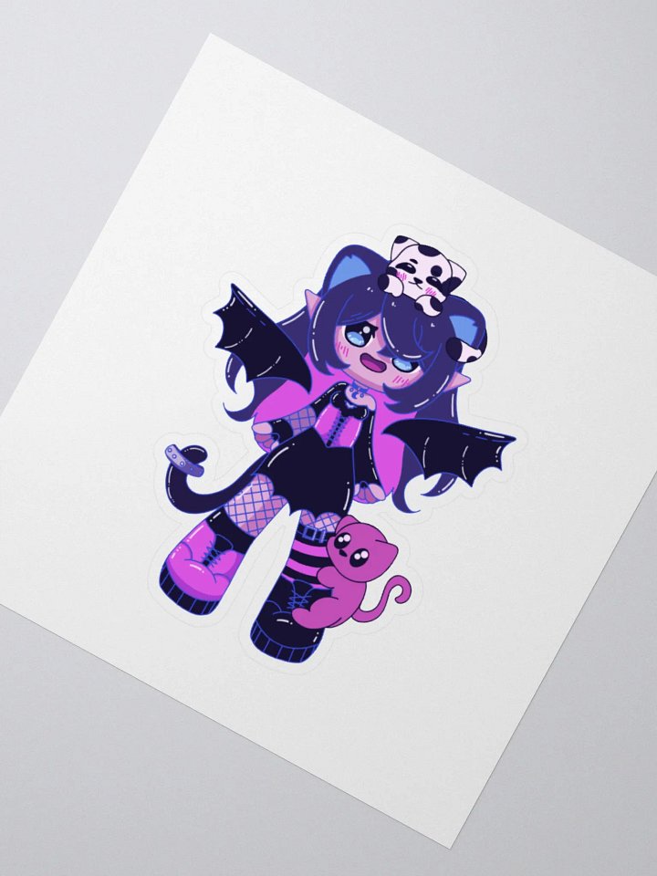 Whimsical Panther Cherii and Friends Sticker product image (4)