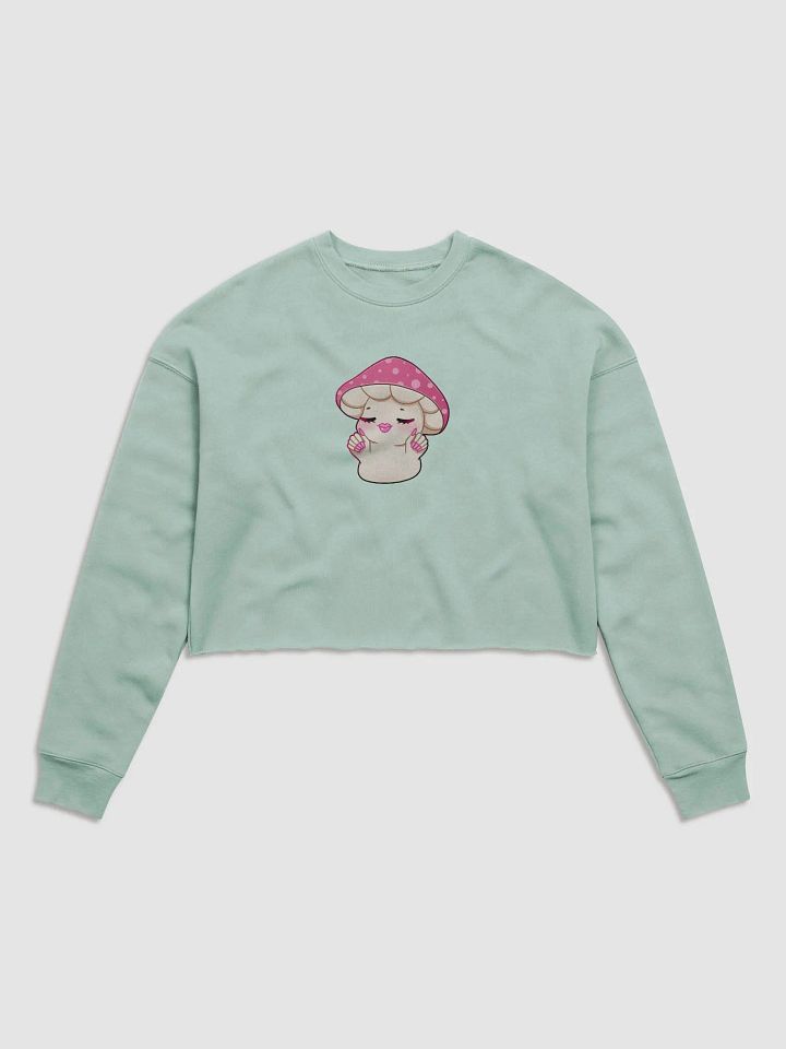 Slay Mushie Cropped Sweatshirt product image (7)