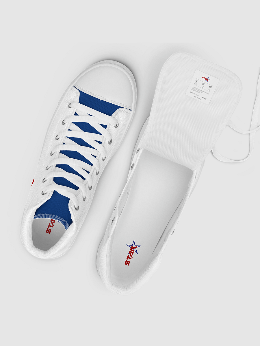 [star011merch] Women’s high top canvas shoes product image (10)