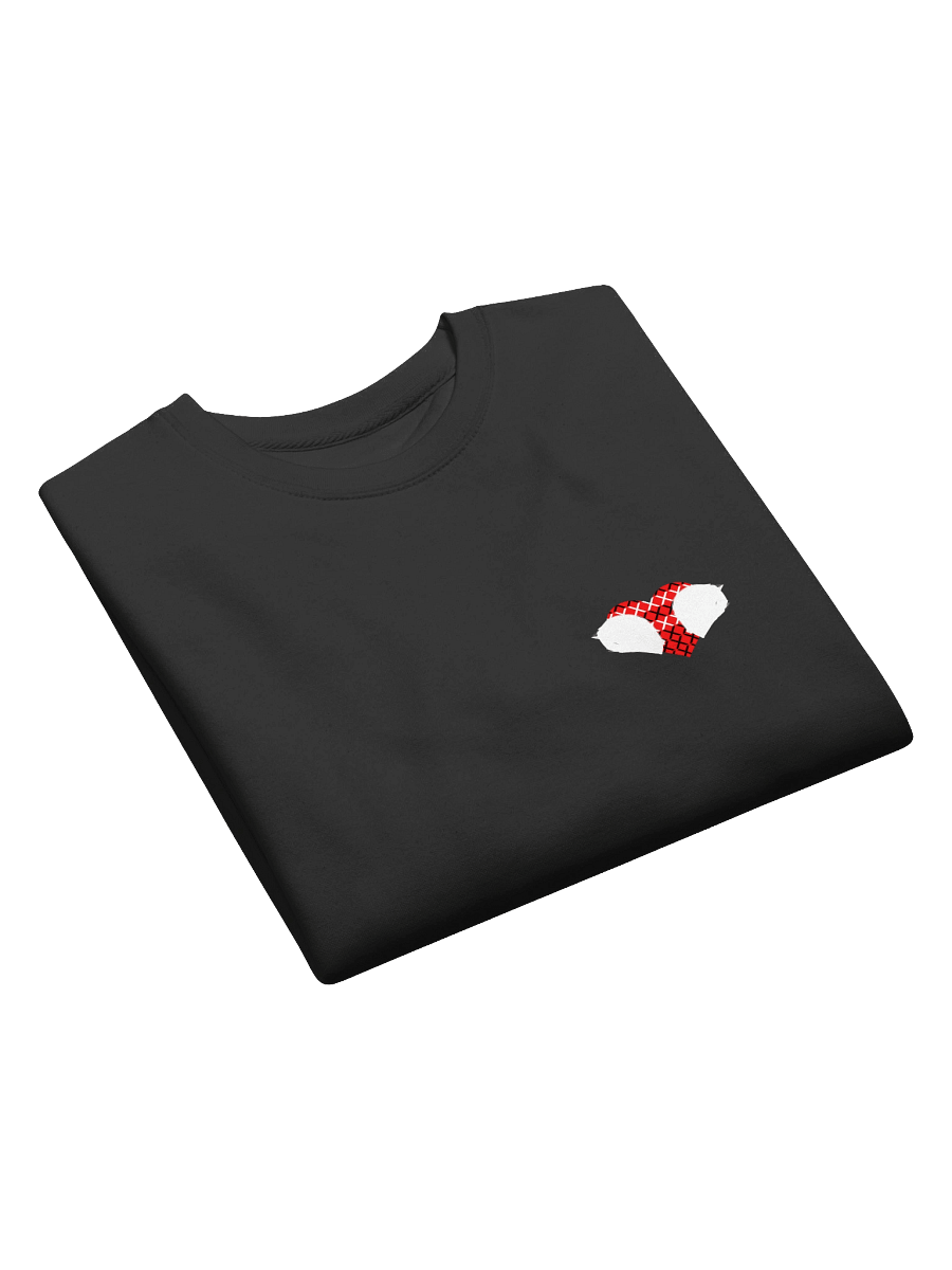Matching Road Helmet Heart (White-Right) | Crewneck product image (3)