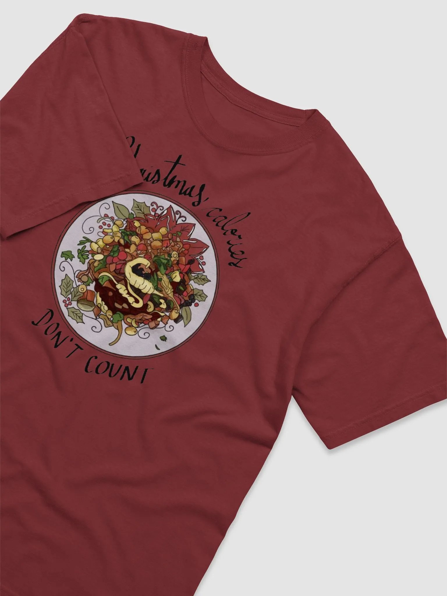 Christmas calories don't count T-shirt product image (26)