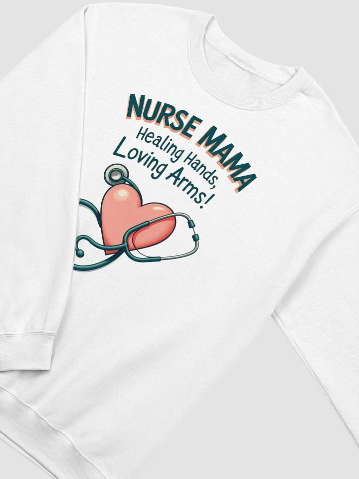 Healing Hands Nurse Mama Crewneck Sweatshirt product image (14)