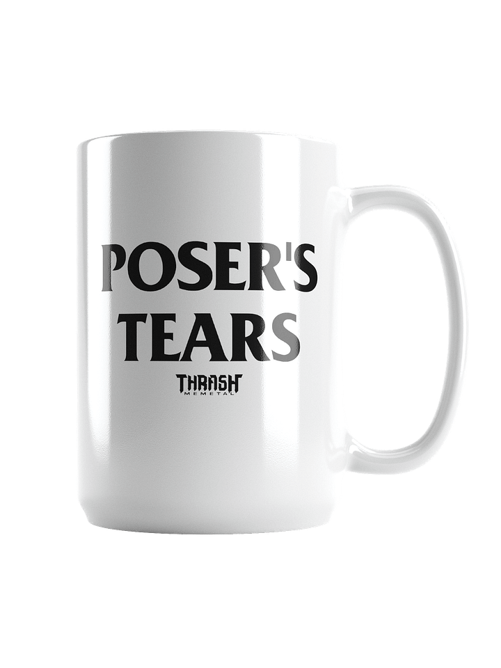 POSER'S TEARS WHITE MUG product image (2)
