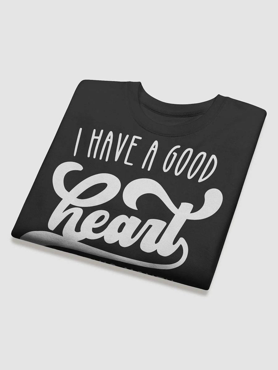 I Have A Good Heart But This Mouth Hoodie product image (4)