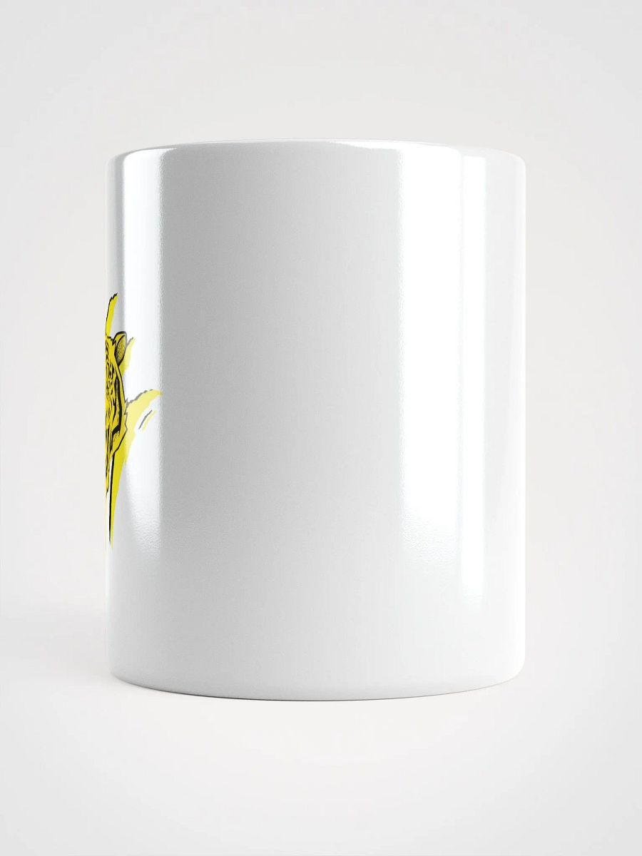 Taza blanca brillante edición TryTiger (Garra amarilla) product image (6)