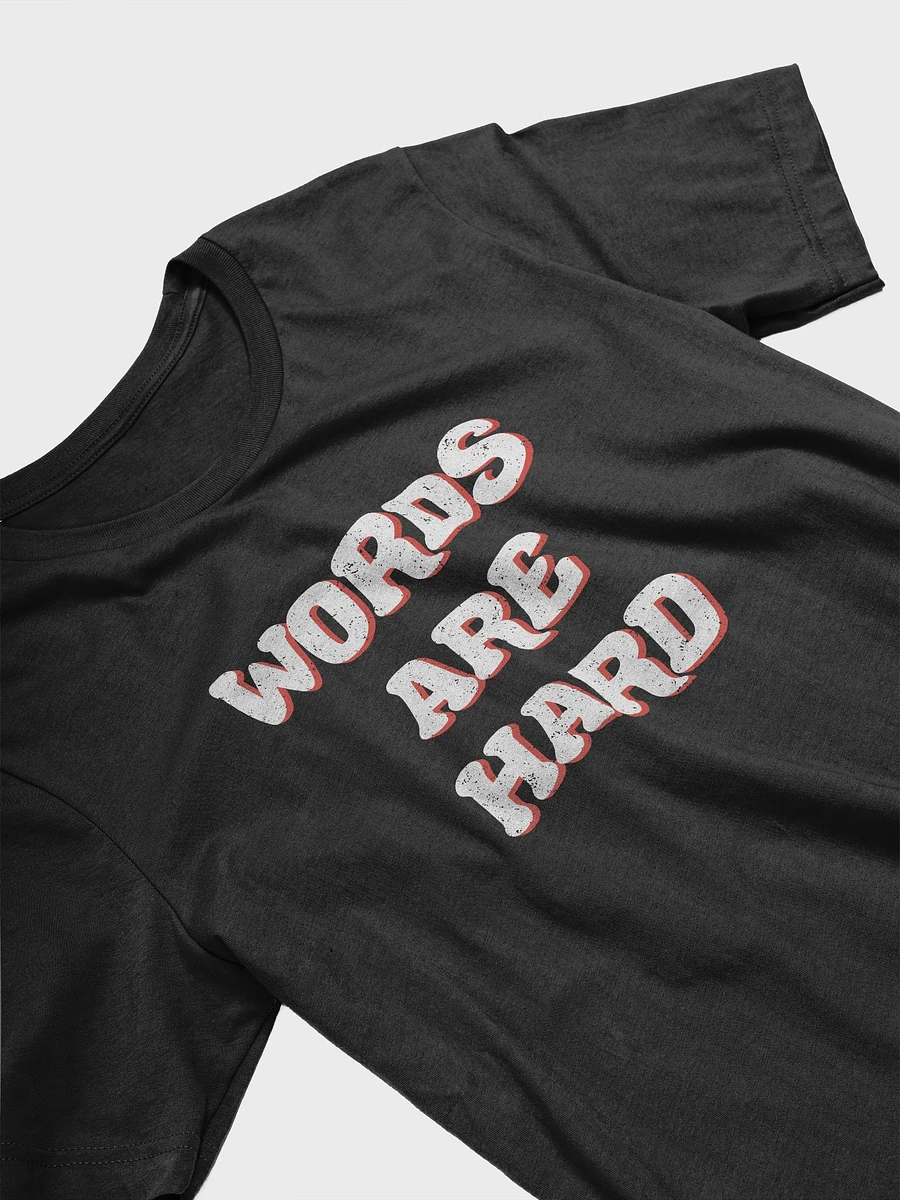 Words Are Hard Retro Tee product image (5)