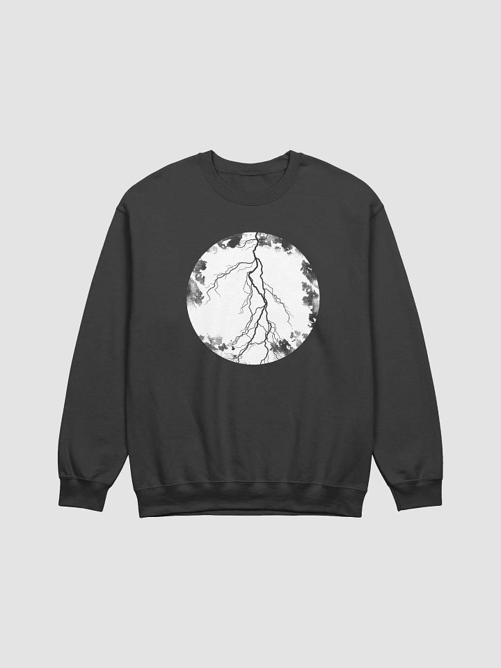 Full Moon, Lightning and Blood Classic Crewneck Sweatshirt product image (2)