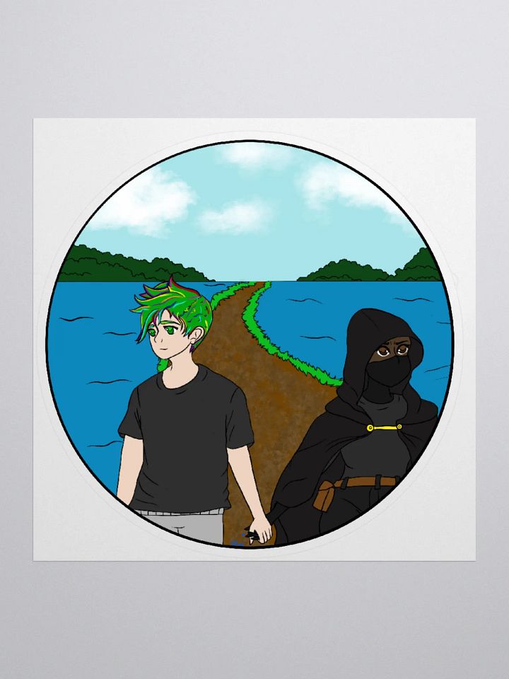 Altair and Lilith - Couple Sticker product image (1)