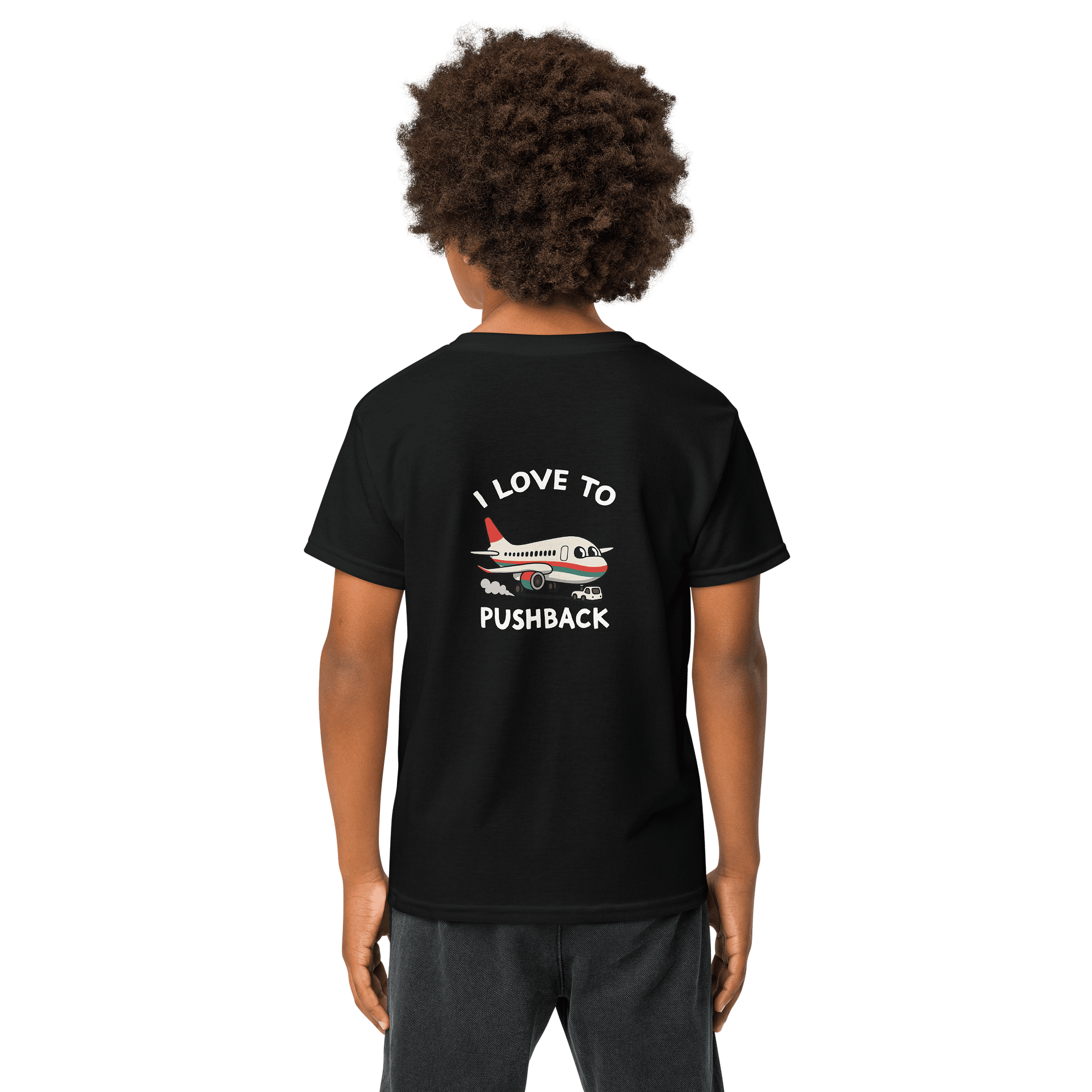 "I LOVE TO PUSHBACK" Children's T-Shirt product image (7)
