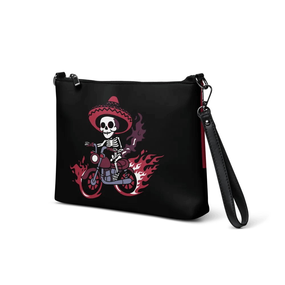 Bone to be Wild Flip-Sided Faux Leather Crossbody Bag product image (5)