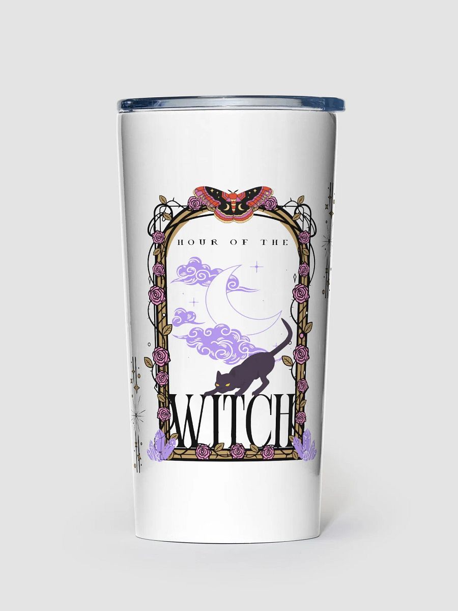 Hour of the Witch 20oz. Tumbler White finish product image (1)
