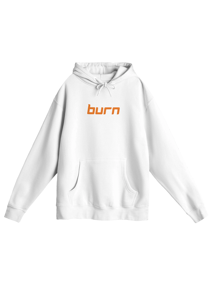 "Burn Music" Text Pullover Hoodie product image (1)