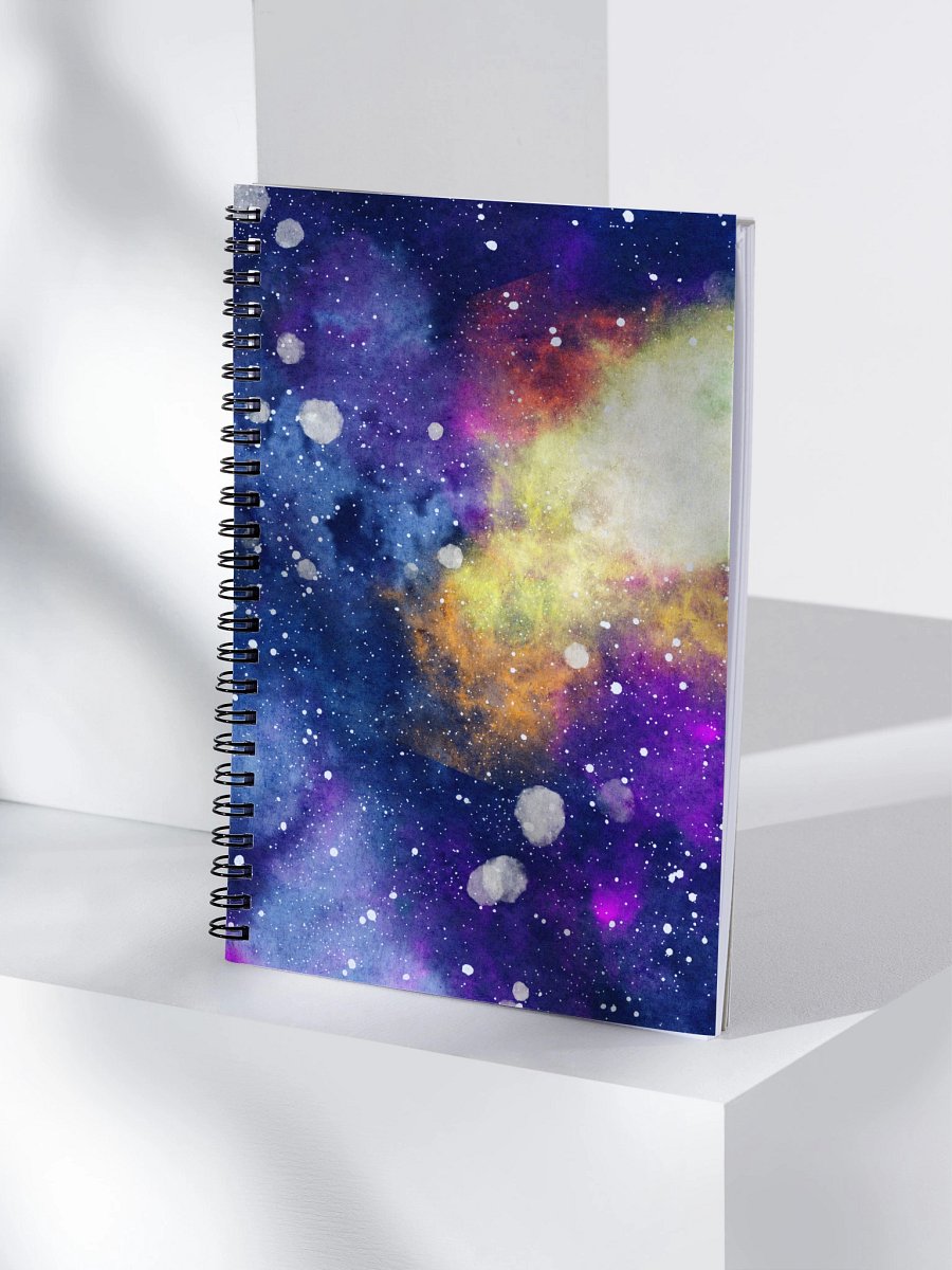 Watercolor Galaxy Notebook product image (4)