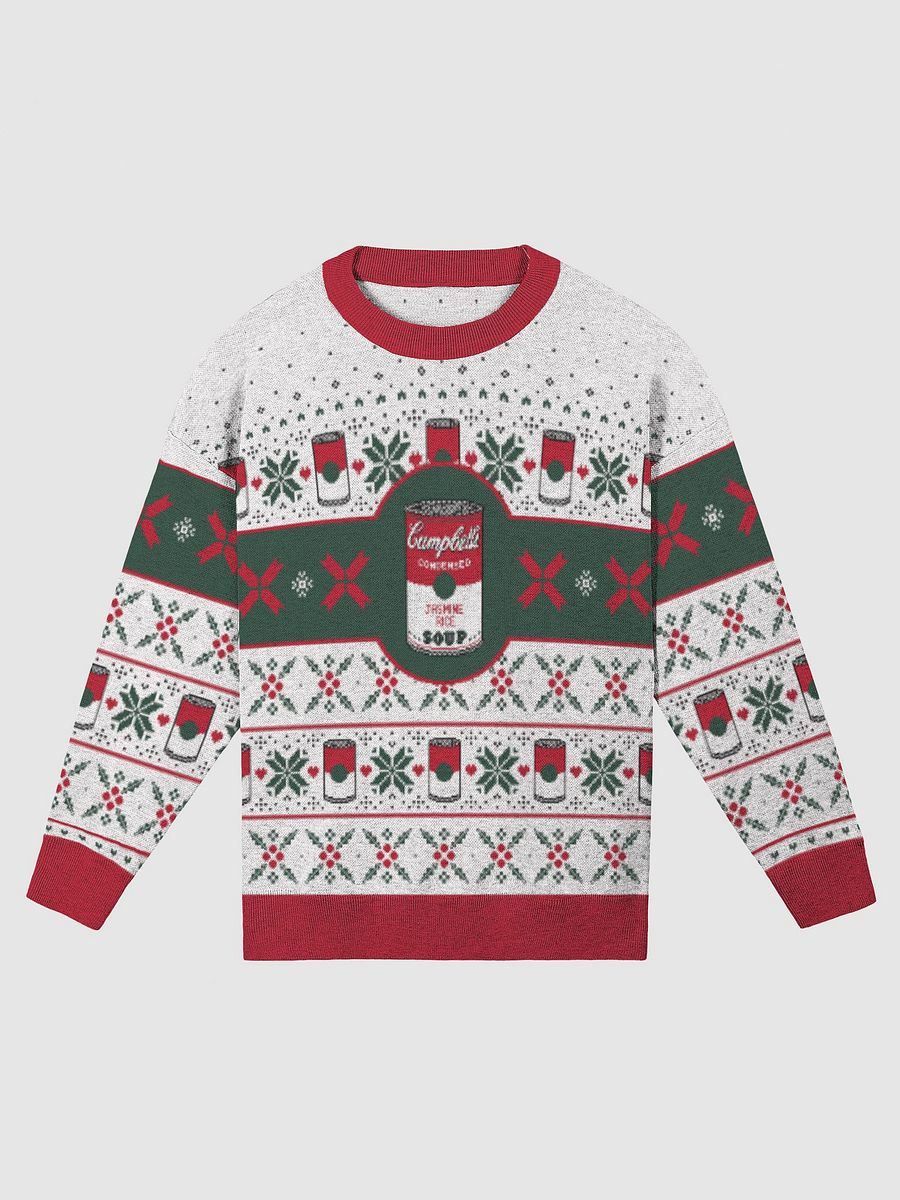 Red & Green Soup Sweater! product image (3)