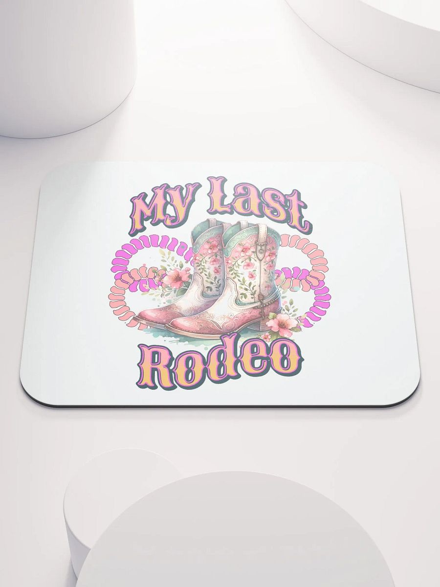 My Last Rodeo Western Charm Mouse Pad product image (2)