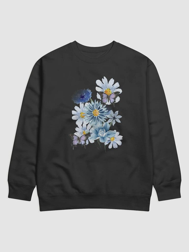 Blue Floral Symphony Sweatshirt product image (1)