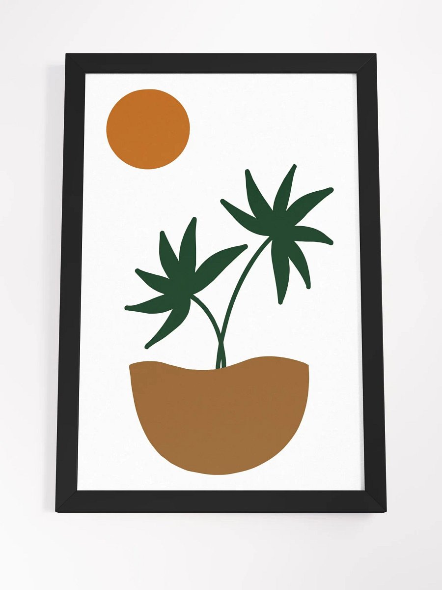Minimalist Botanical Framed Poster product image (21)