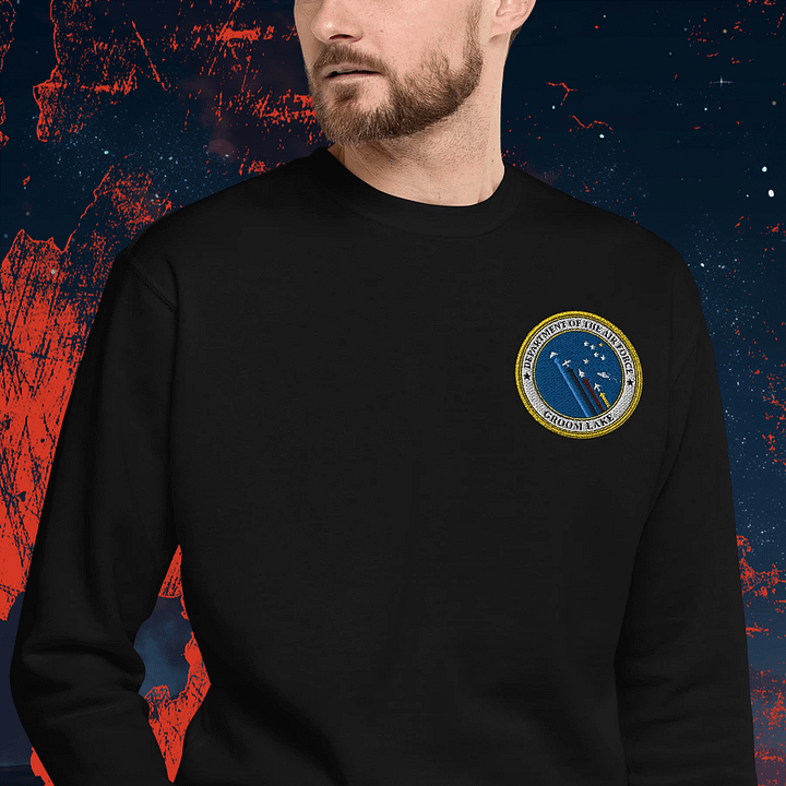 Groom Lake Embroidered Patch Shirt product image (1)