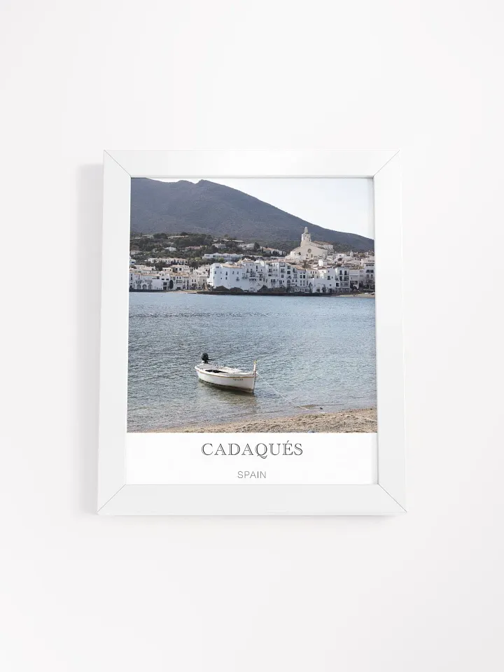 Cadaqués - Framed High-Quality Matte Poster product image (1)