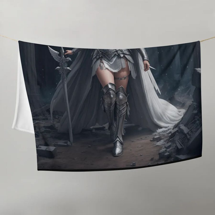 A Beautiful Valkyrie Throw Blanket product image (21)