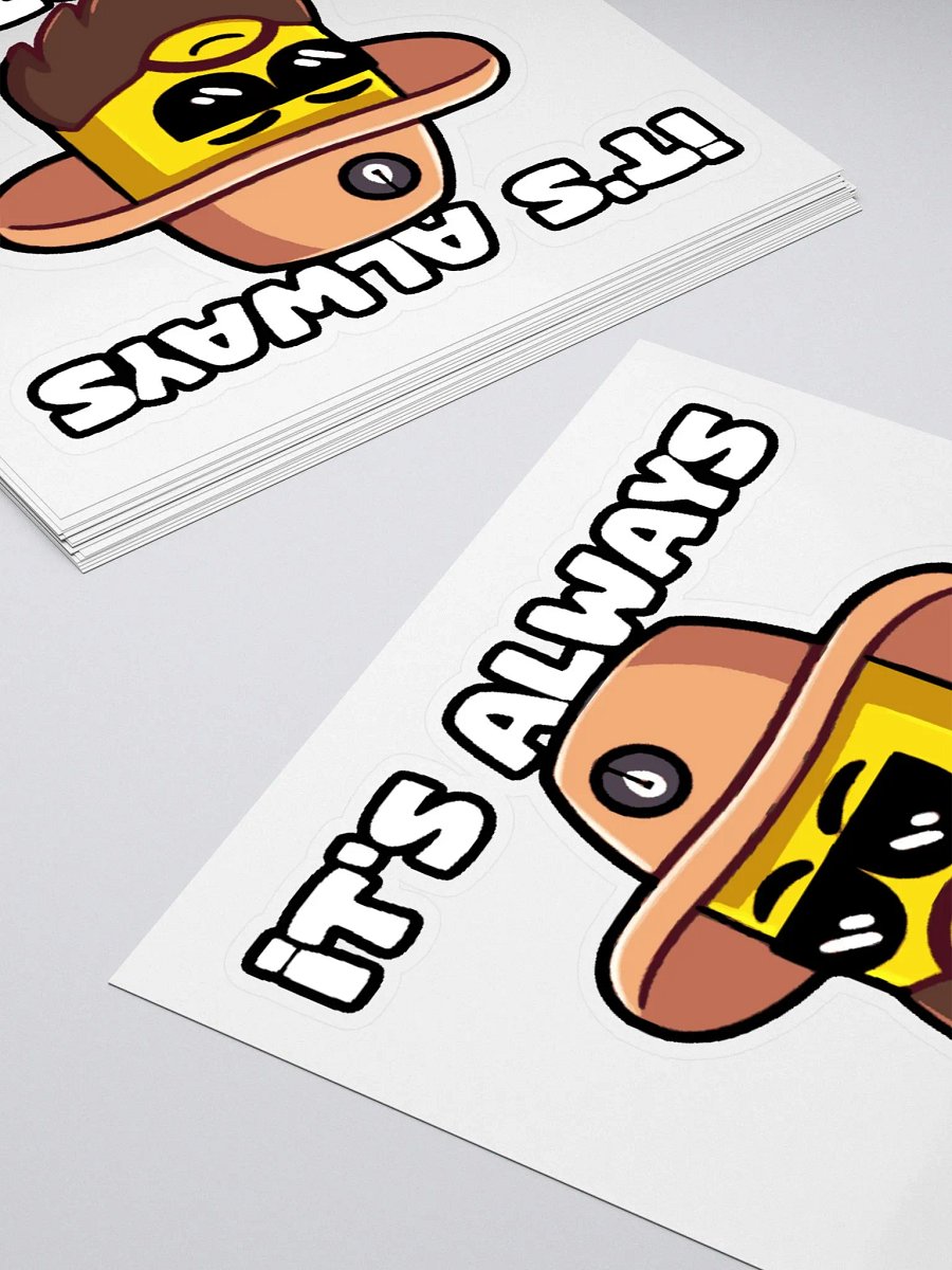 It's Always Buildtime Kiss-Cut Sticker product image (4)