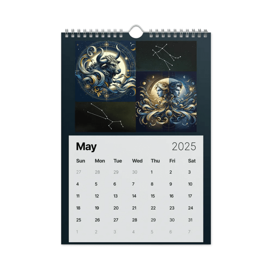 2025 Zodiac Calendar: A Celestial Fantasy Journey product image (6)