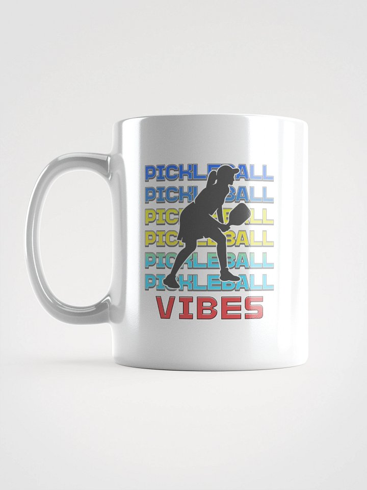 Pickleball Vibes Line Female Mug product image (1)