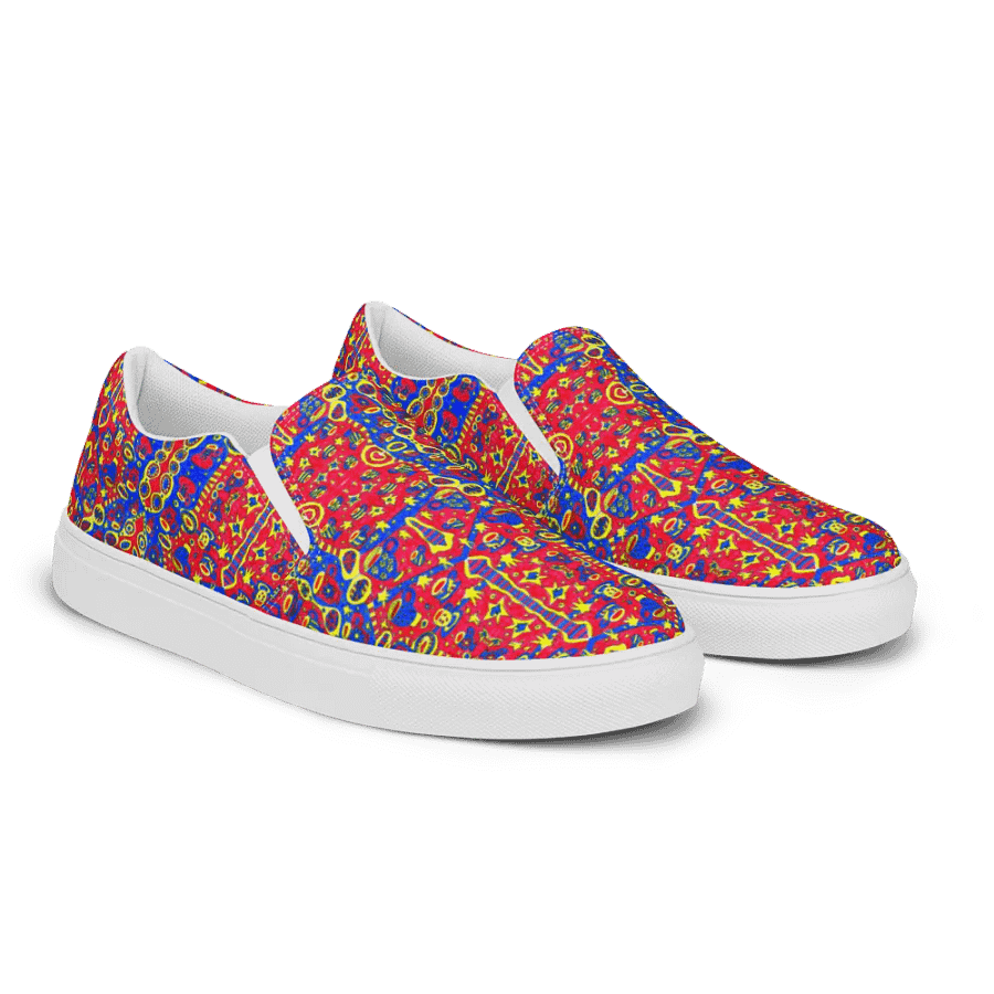 Kaleidoscope Geometric Men's Slip-Ons product image (3)