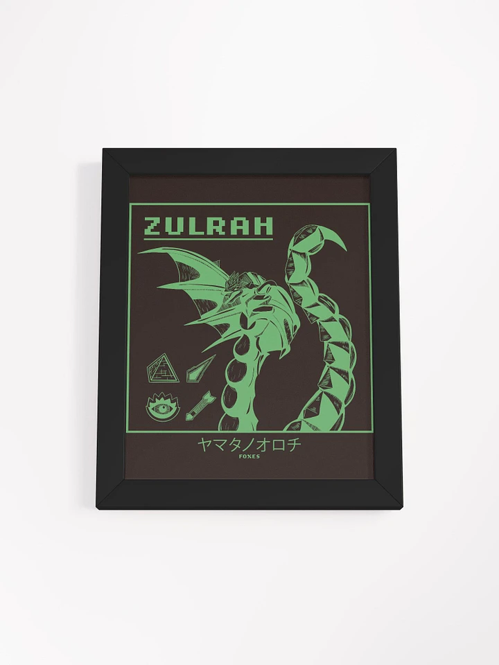 Zulrah (Green) - Framed Print product image (1)