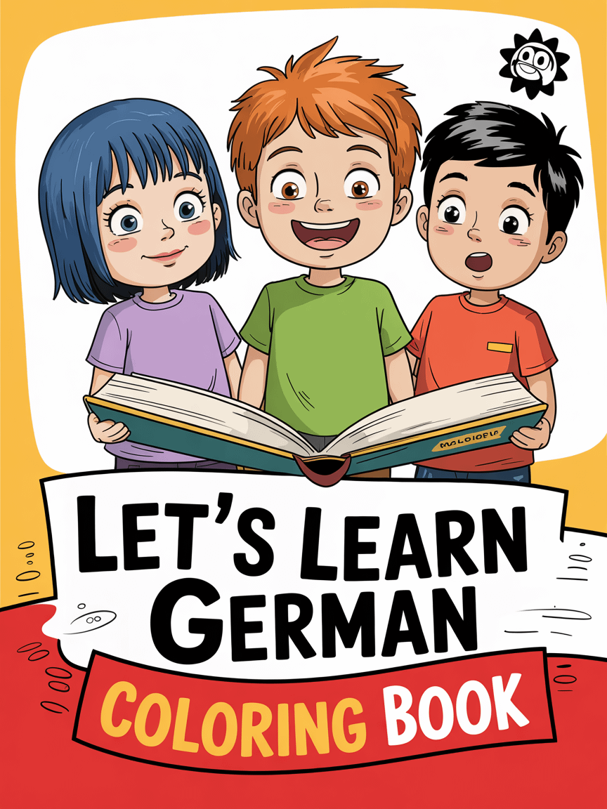 Learn German Through Coloring product image (1)